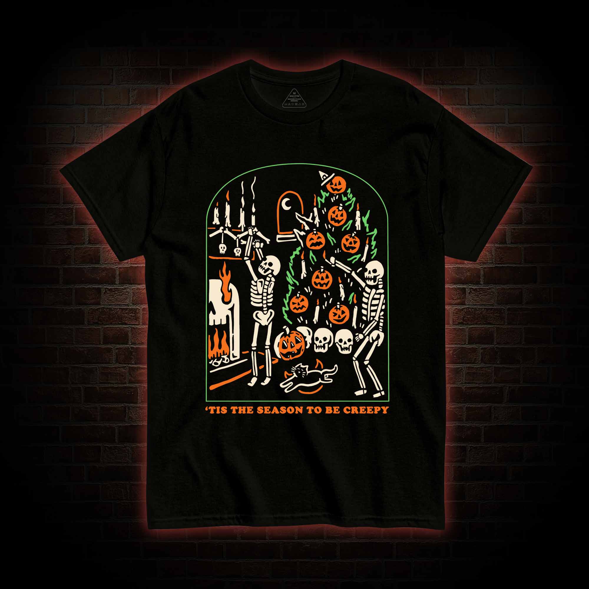 'Tis The Season To Be Creepy T-shirt