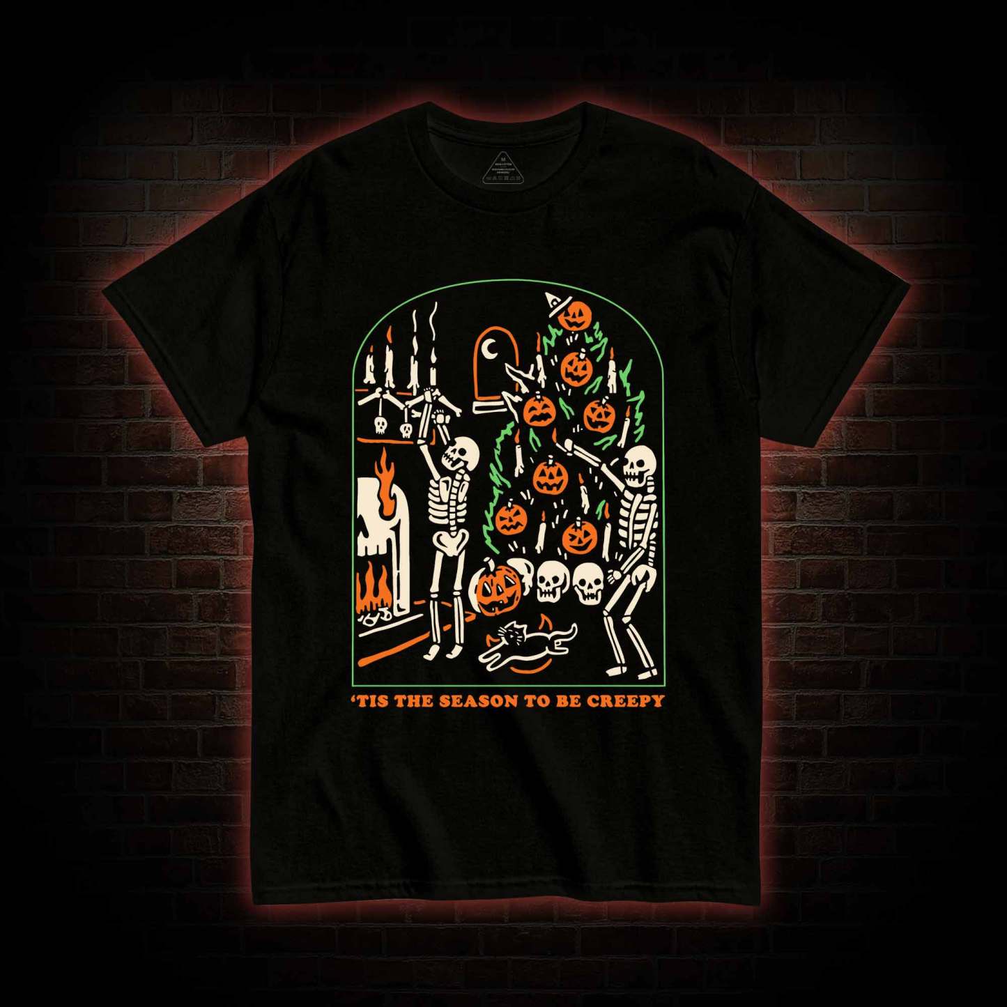 'Tis The Season To Be Creepy T-shirt