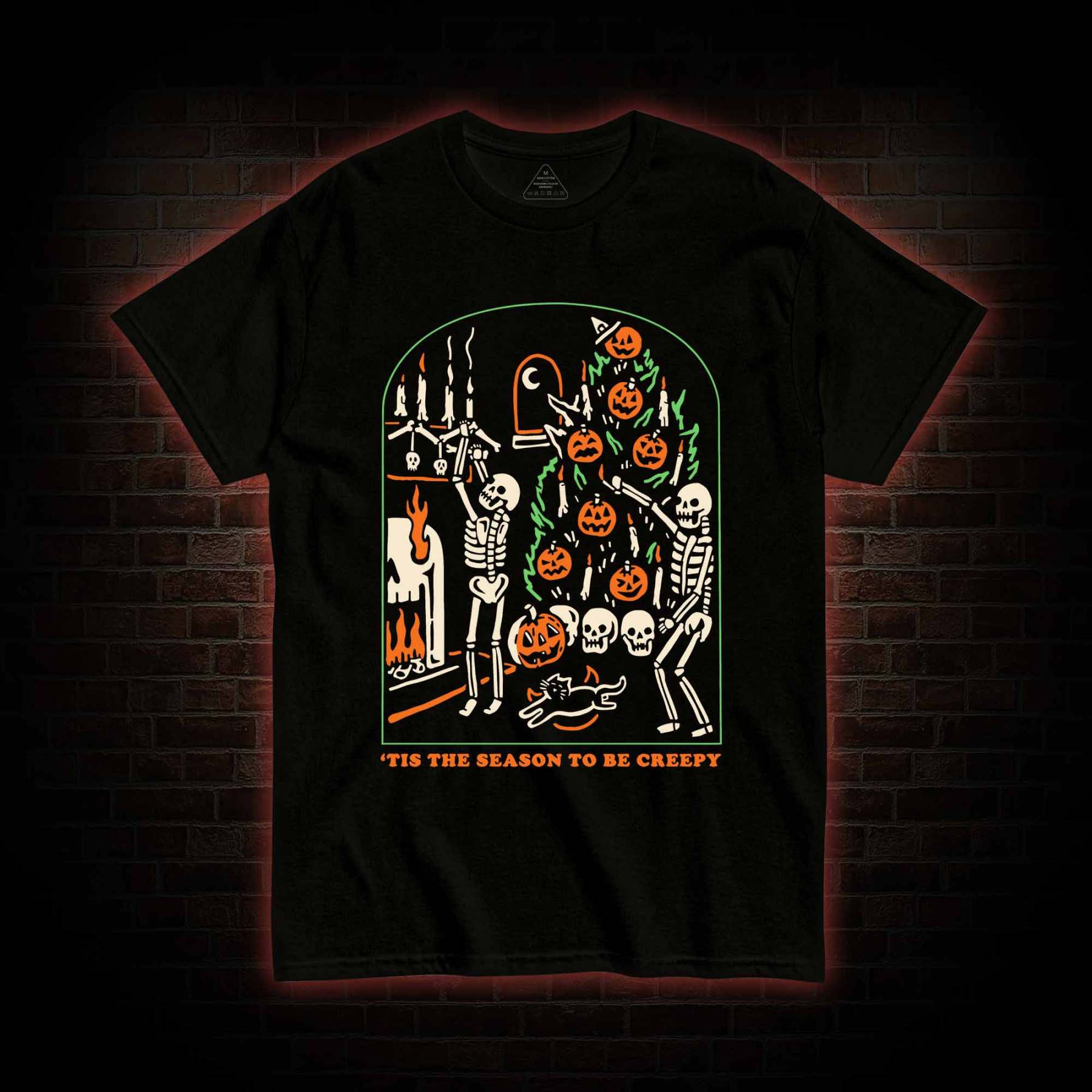 'Tis The Season To Be Creepy T-shirt