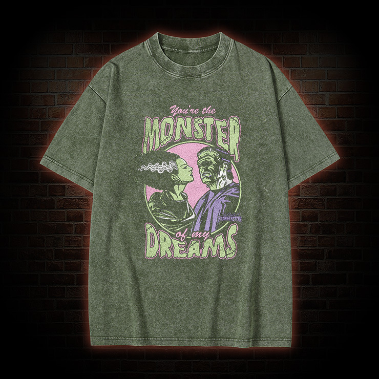 Dream Monster Bride Washed T-shirt