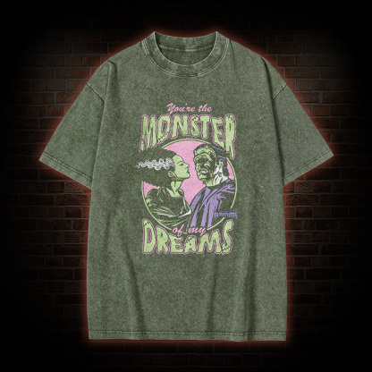 Dream Monster Bride Washed T-shirt