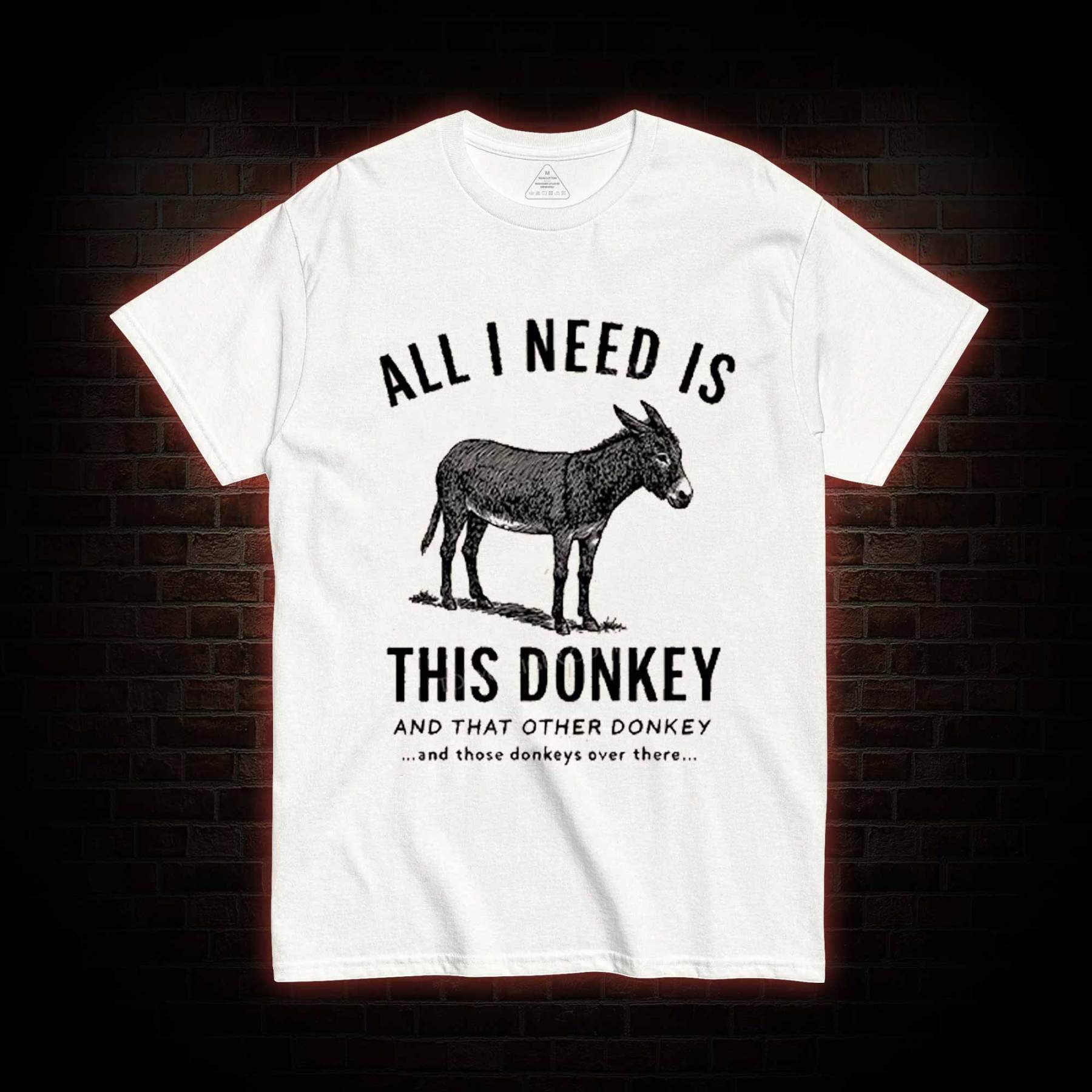 All I Need is This Donkey T-shirt