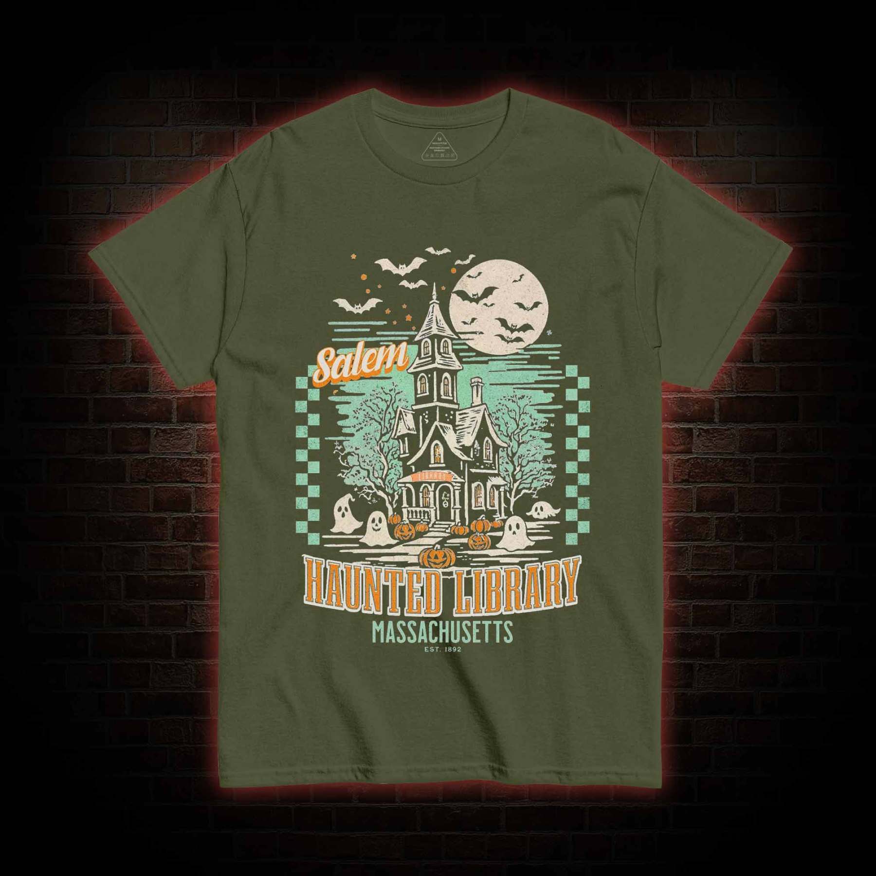 Haunted Library T-shirt