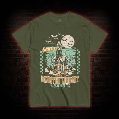 Haunted Library T-shirt