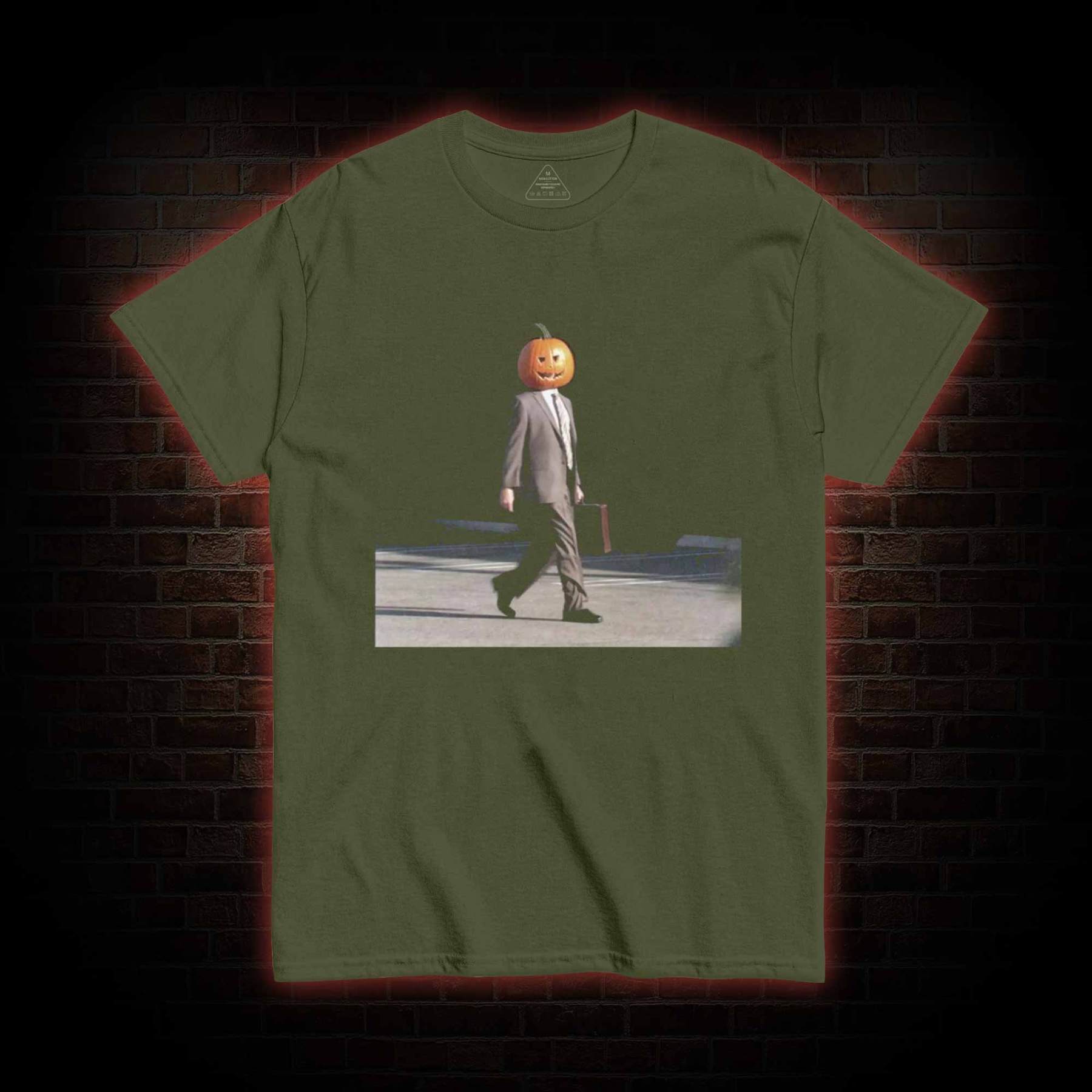 Pumpkin Head Halloween T-shirt