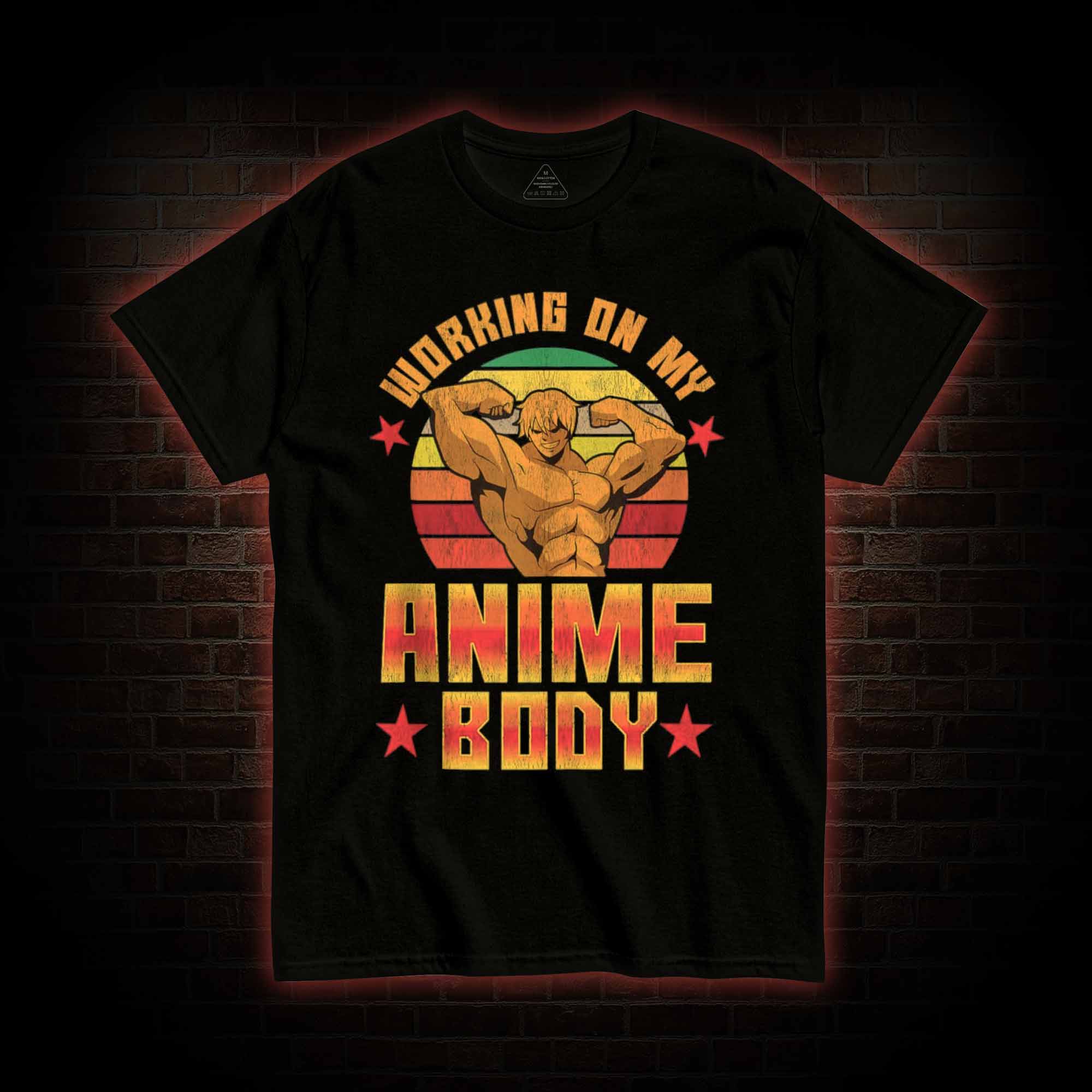 Working On My Anime Body T-shirt