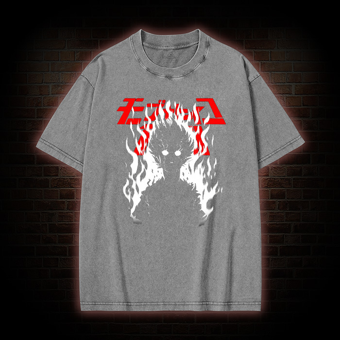Emo Dark Fantasy Washed T-shirt