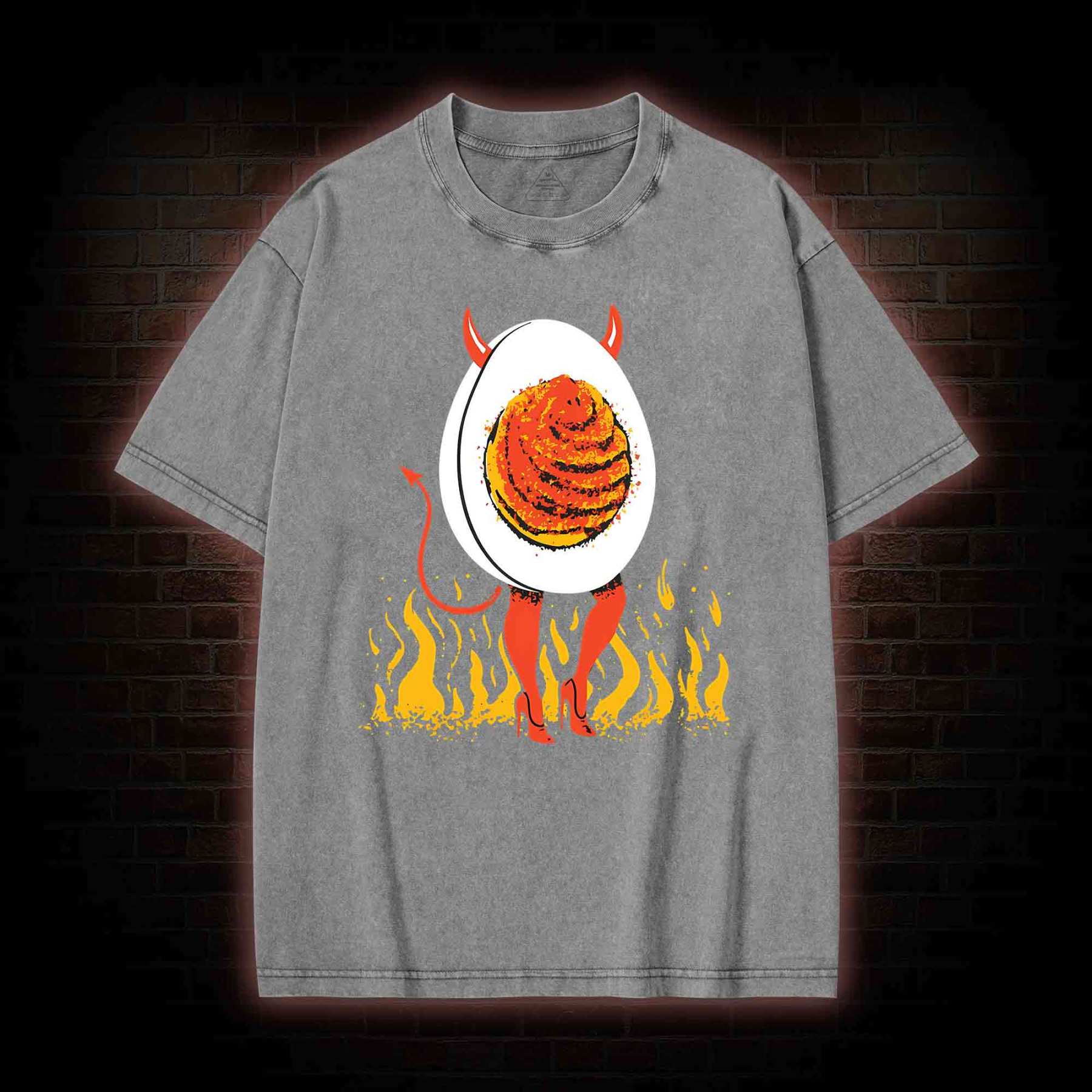 Deviled Egg Washed T-shirt