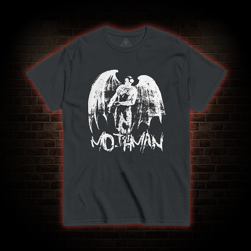 Mothman Shirt Distressed Cryptid T-shirt