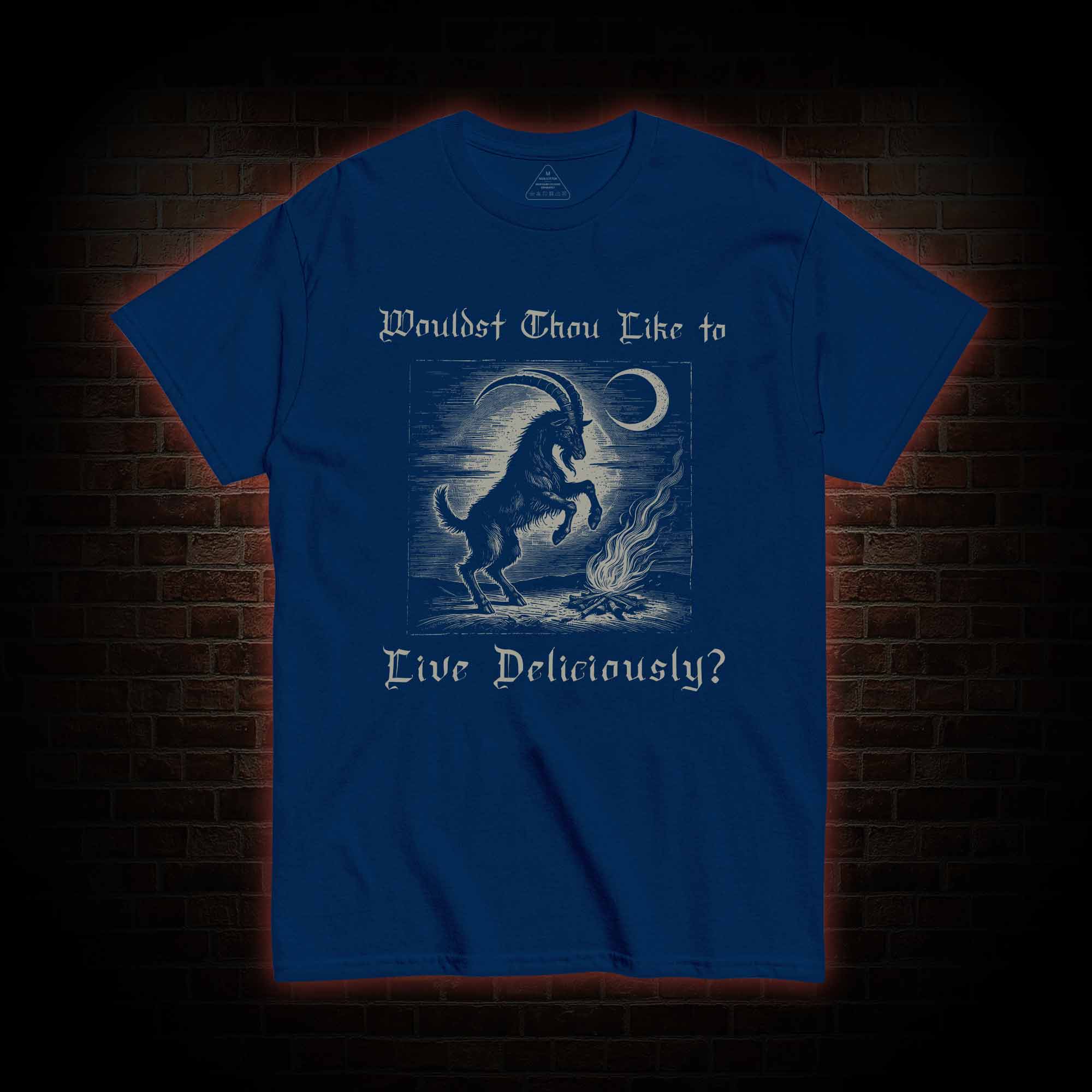 Live Deliciously Occult T-shirt 