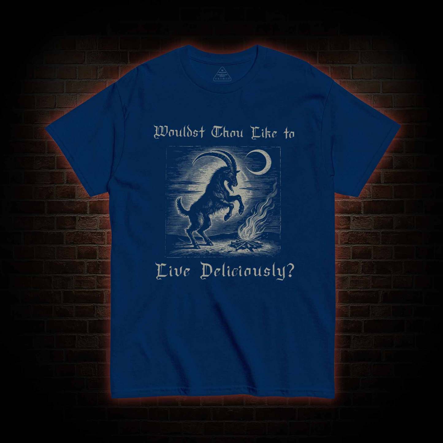 Live Deliciously Occult T-shirt 