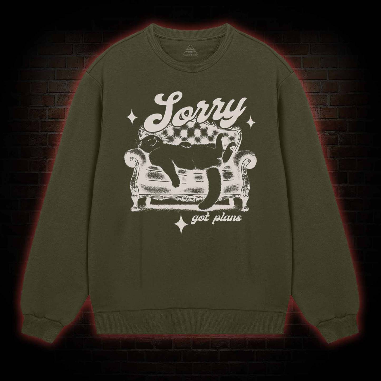 Sorry Got Plan Sweatshirt