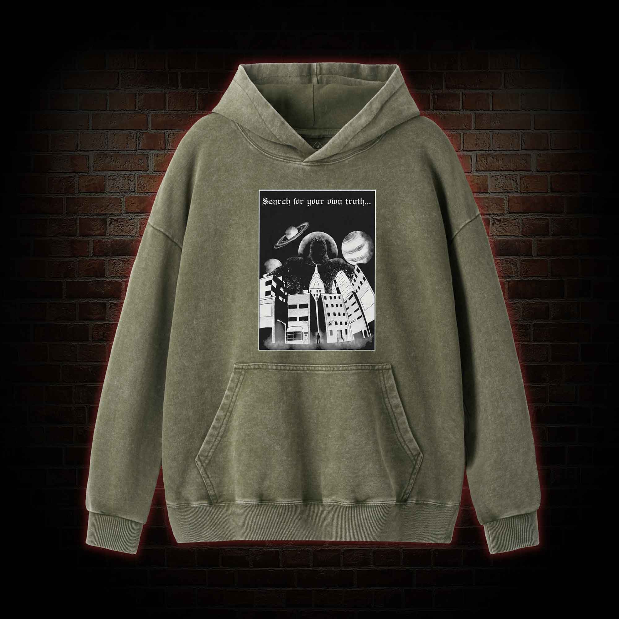 The Truth Washed Hoodie