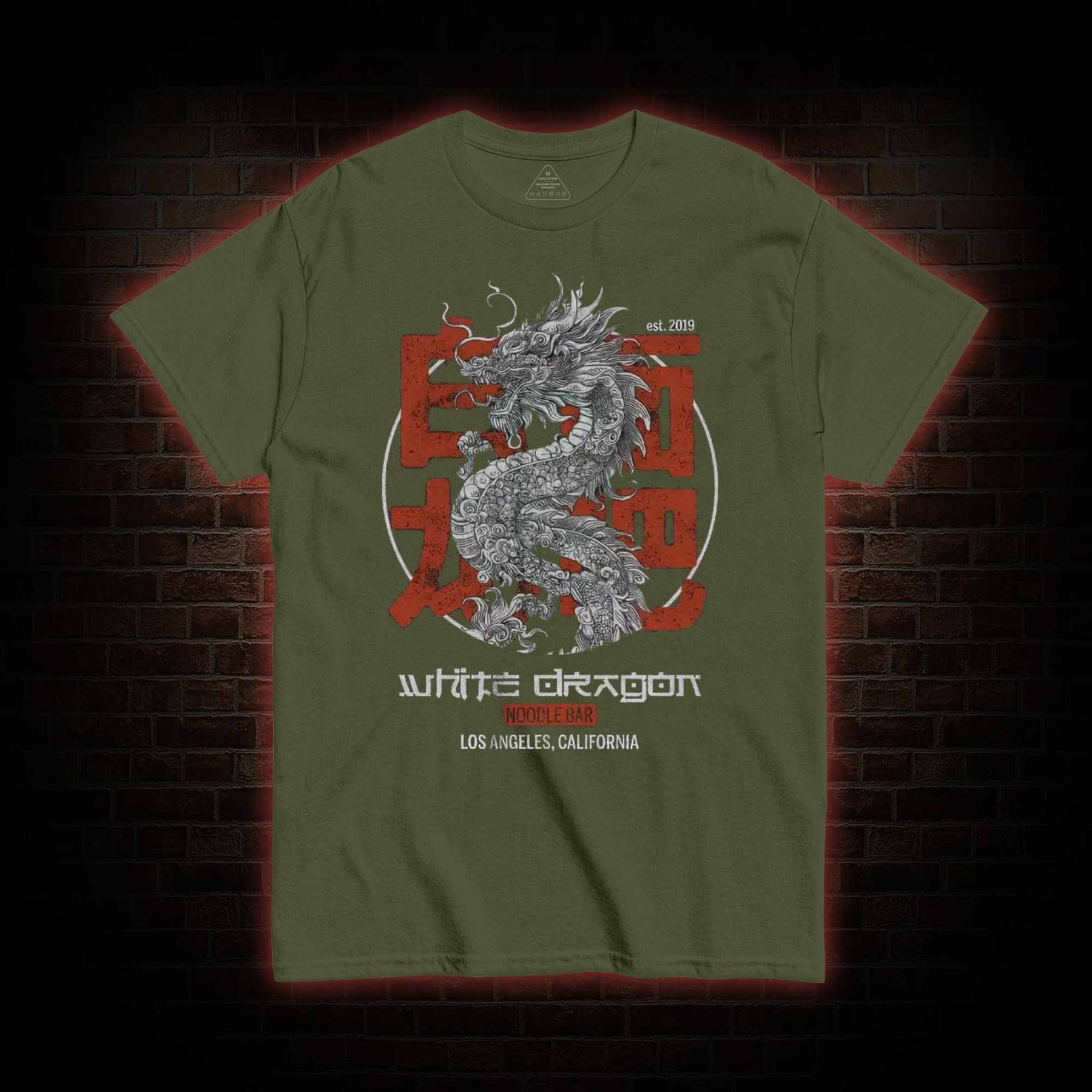 White Dragon Noodle Bar T-shirt