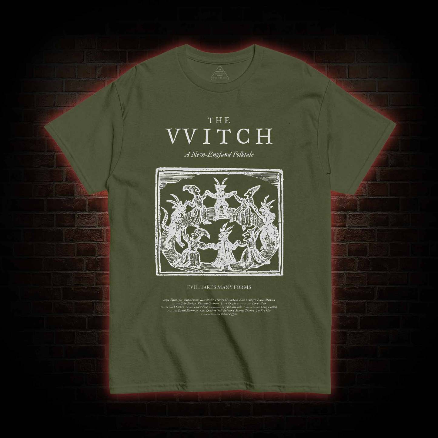The Witch Retro Horror Folk T-shirt