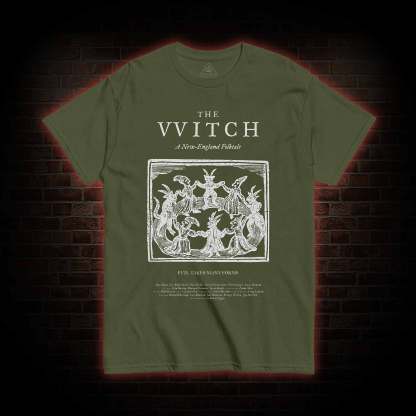 The Witch Retro Horror Folk T-shirt