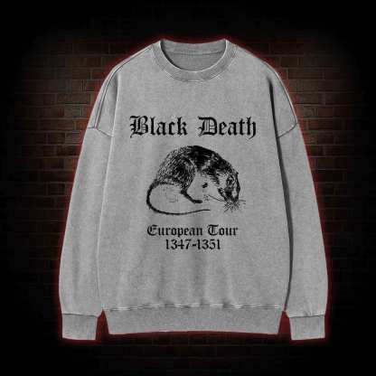 Black Death Washed Sweatshirt