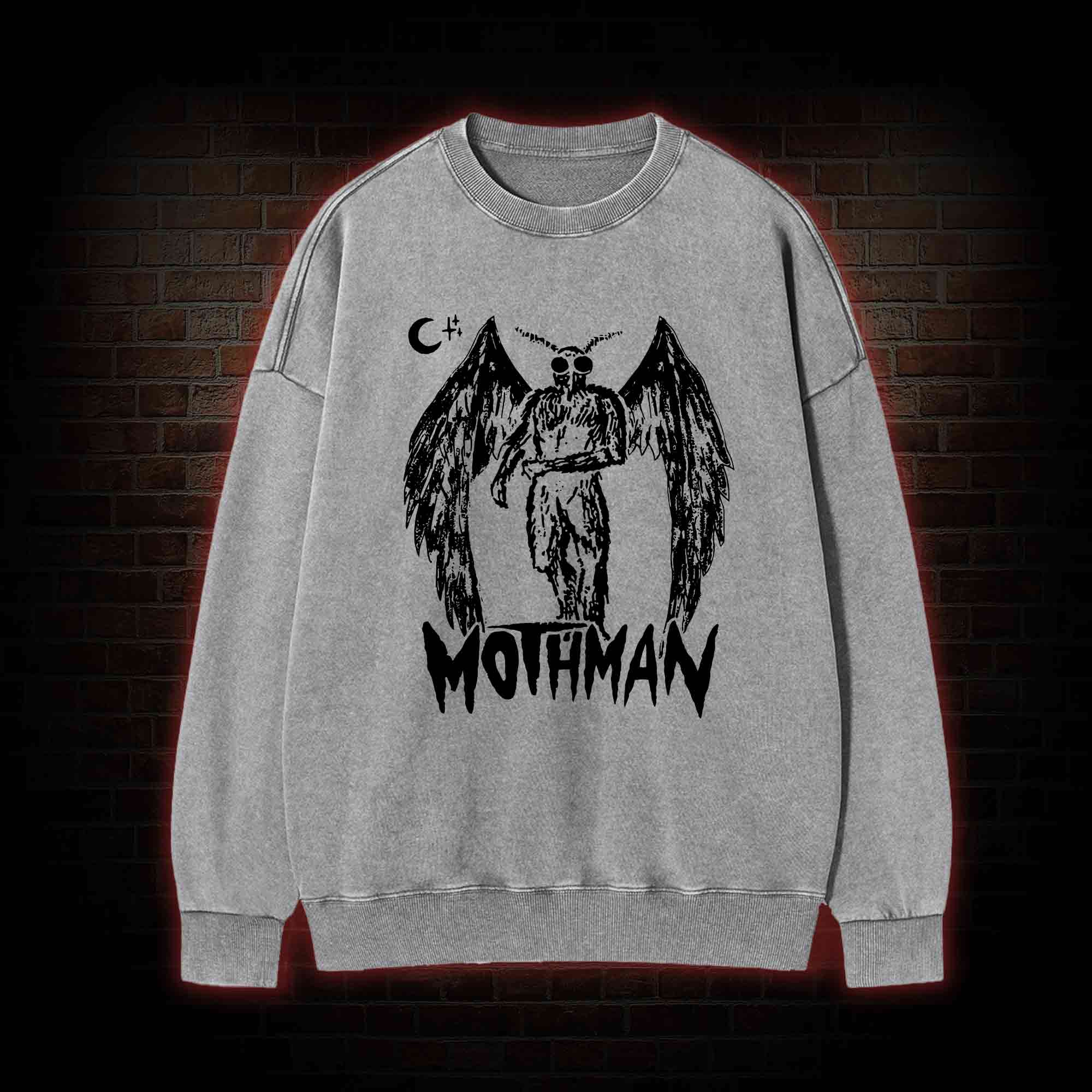 Mothman Washed Sweatshirt