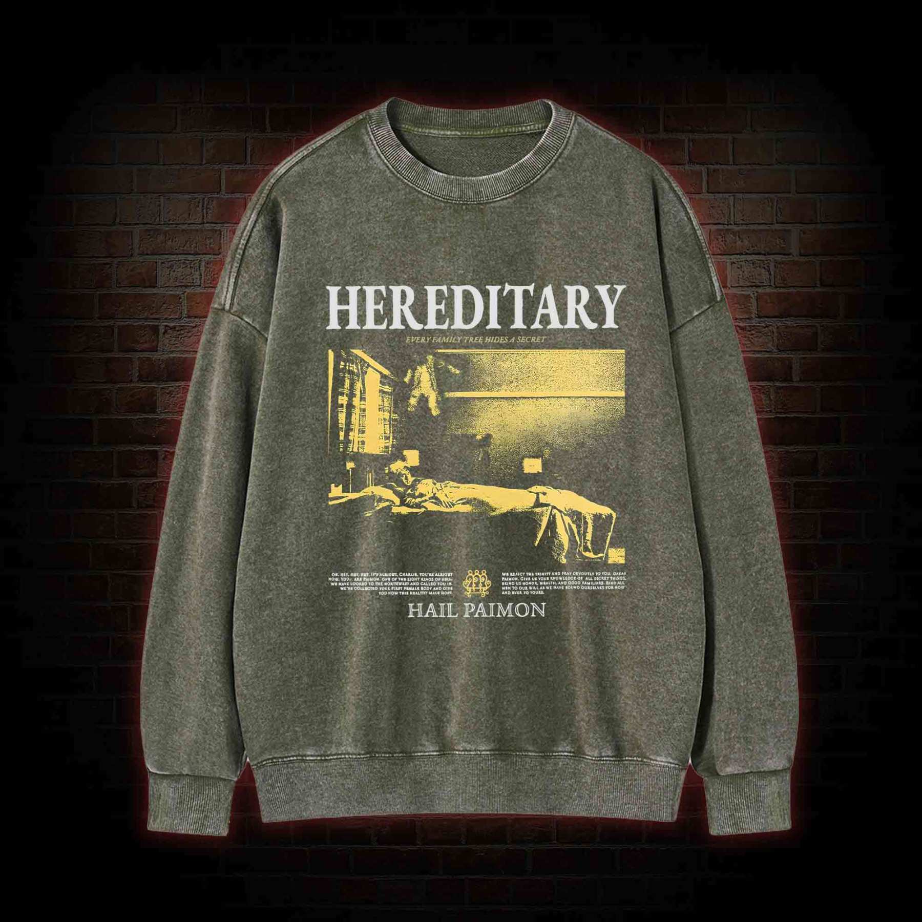 Every Family Tree Hides A Secret Washed Sweatshirt