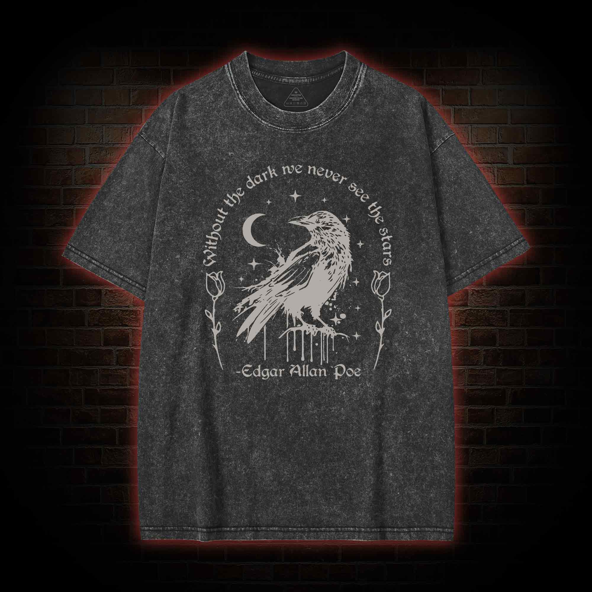 Without the Dark We Never See the Stars Washed T-shirt