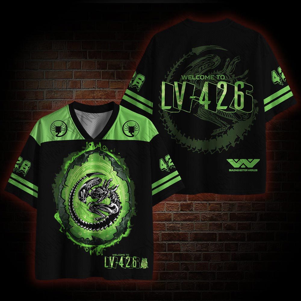 Welcome to LV-426 Mesh Jersey