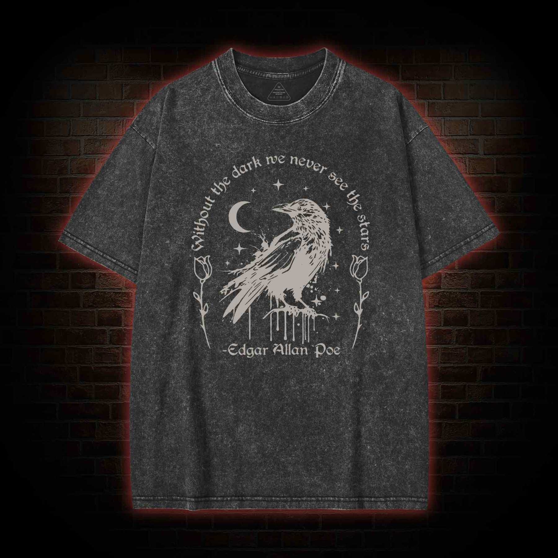 Without the Dark We Never See the Stars Washed T-shirt