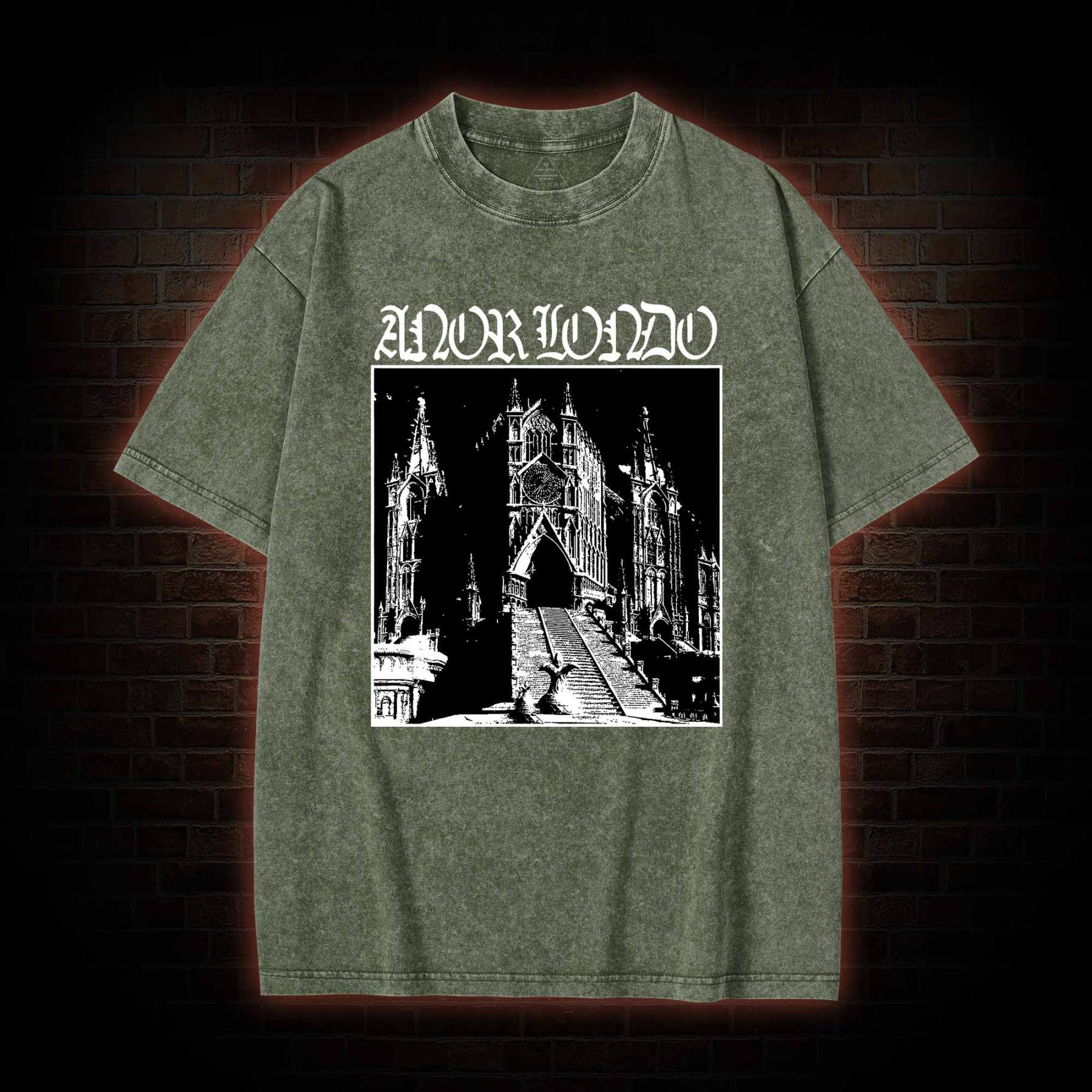 Abandoned Lost City Washed T-shirt