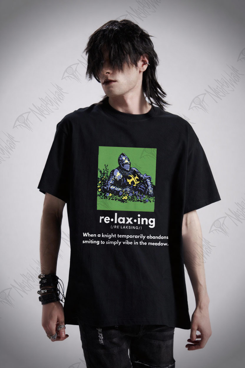 Relaxing Knight T-shirt