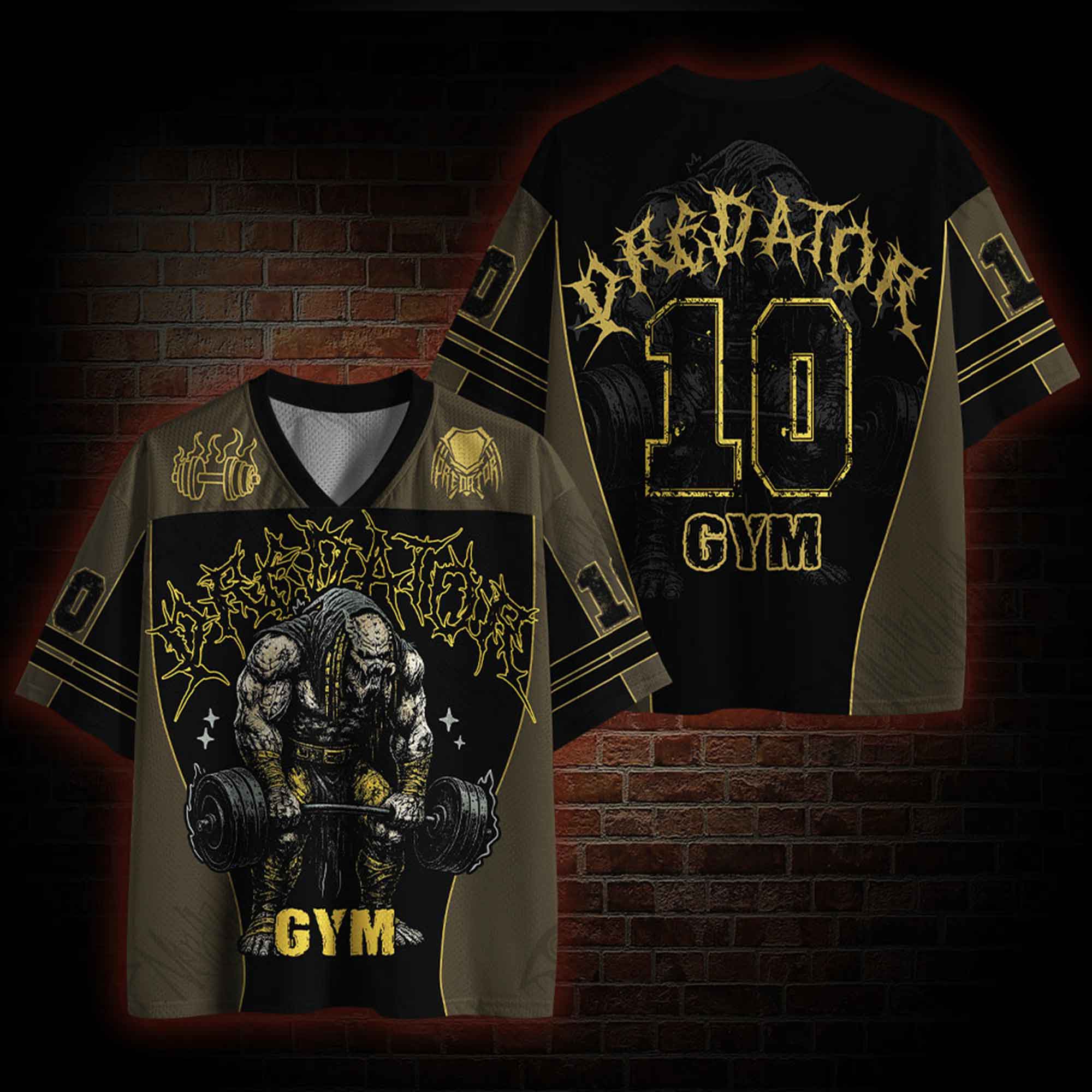 Alien Hunter Gym Mesh Jersey