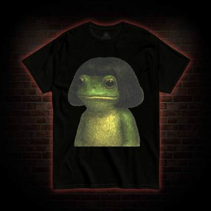 Frog With Bob Haircut T-shirt