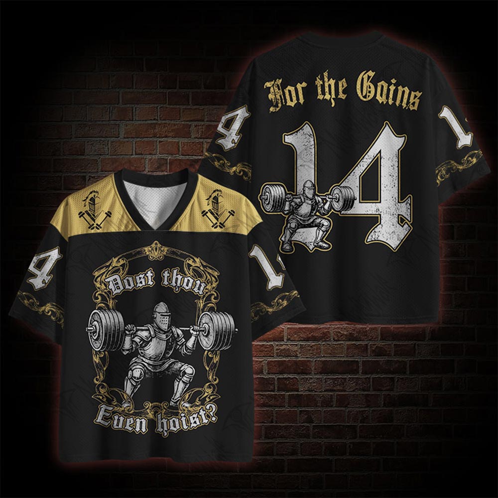 For the Gains Mesh Jersey