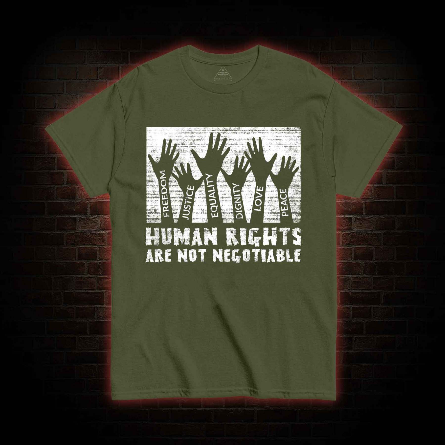 Human Rights are not Negotiable T-shirt