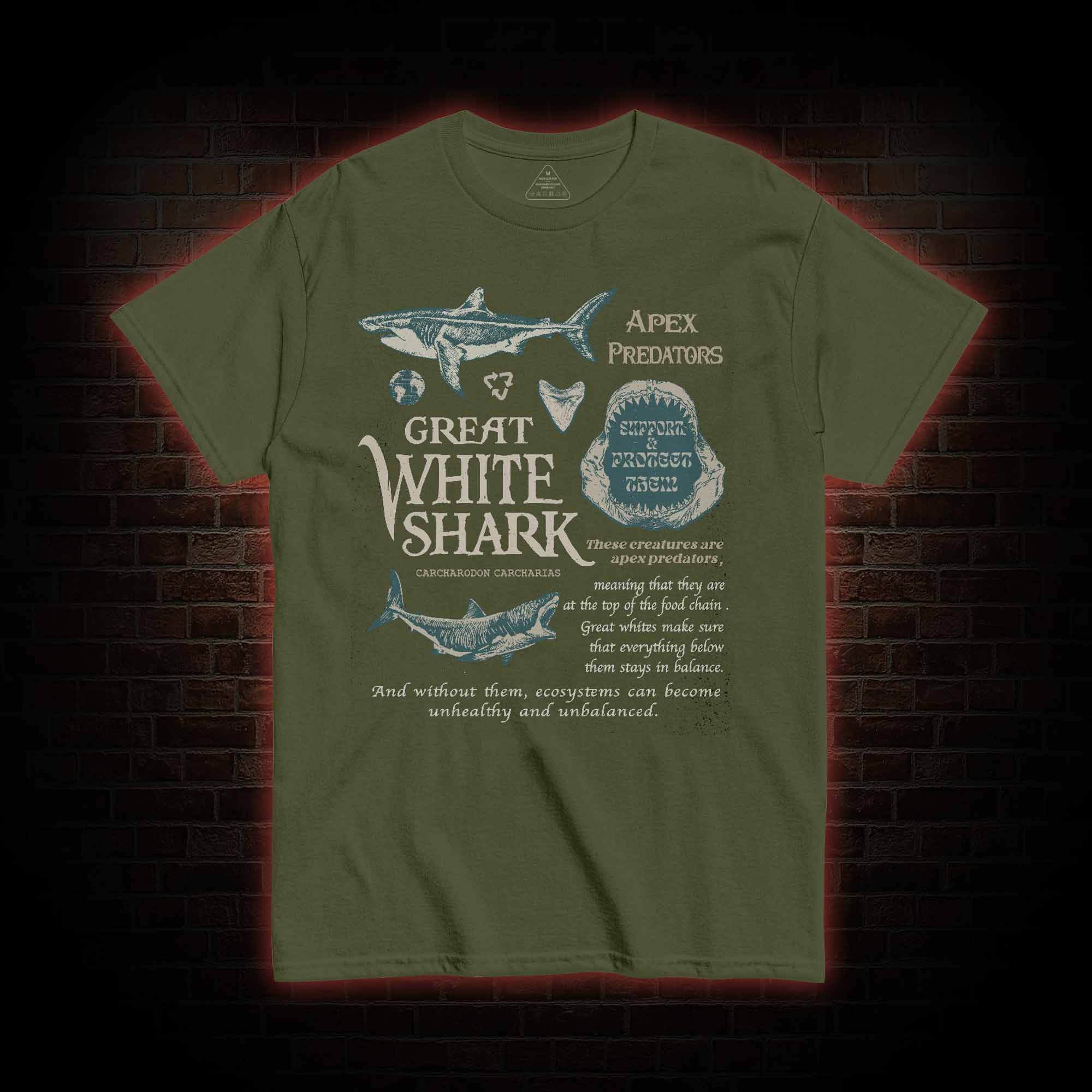Great White Shark T-Shirt 