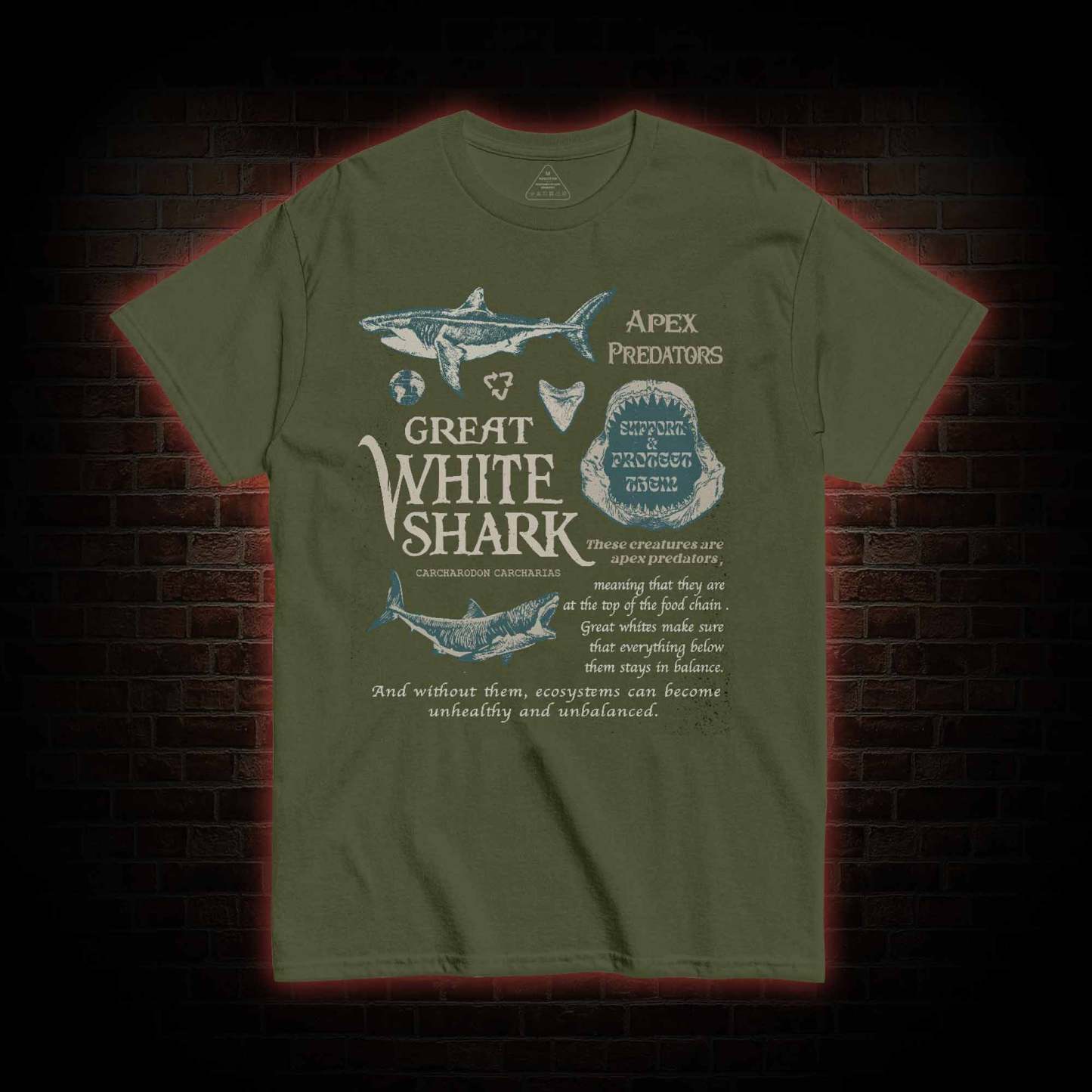 Great White Shark T-Shirt 