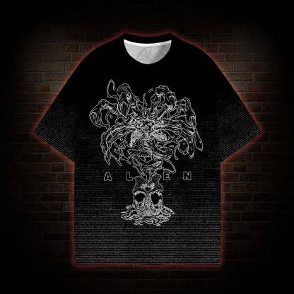 Alien No One Can Hear You Scream Graphic T-shirt
