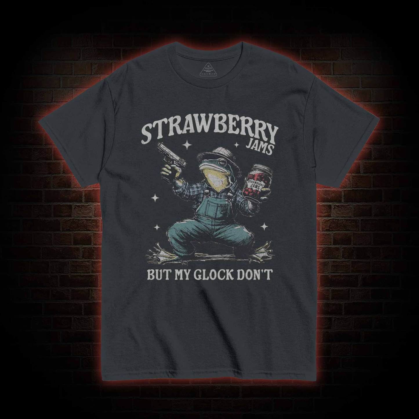 Strawberry Jams but My Glock Don't T-shirt