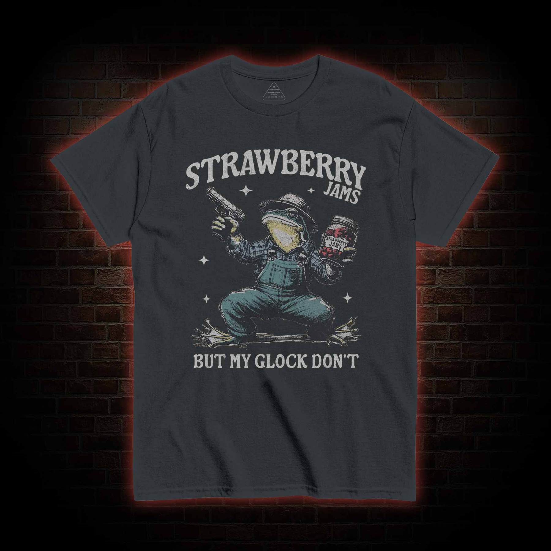 Strawberry Jams but My Glock Don't T-shirt