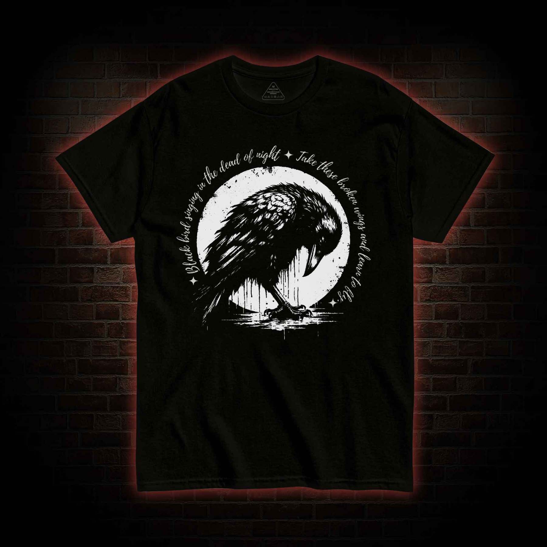 Blackbird Singing in the Dead of Night T-Shirt