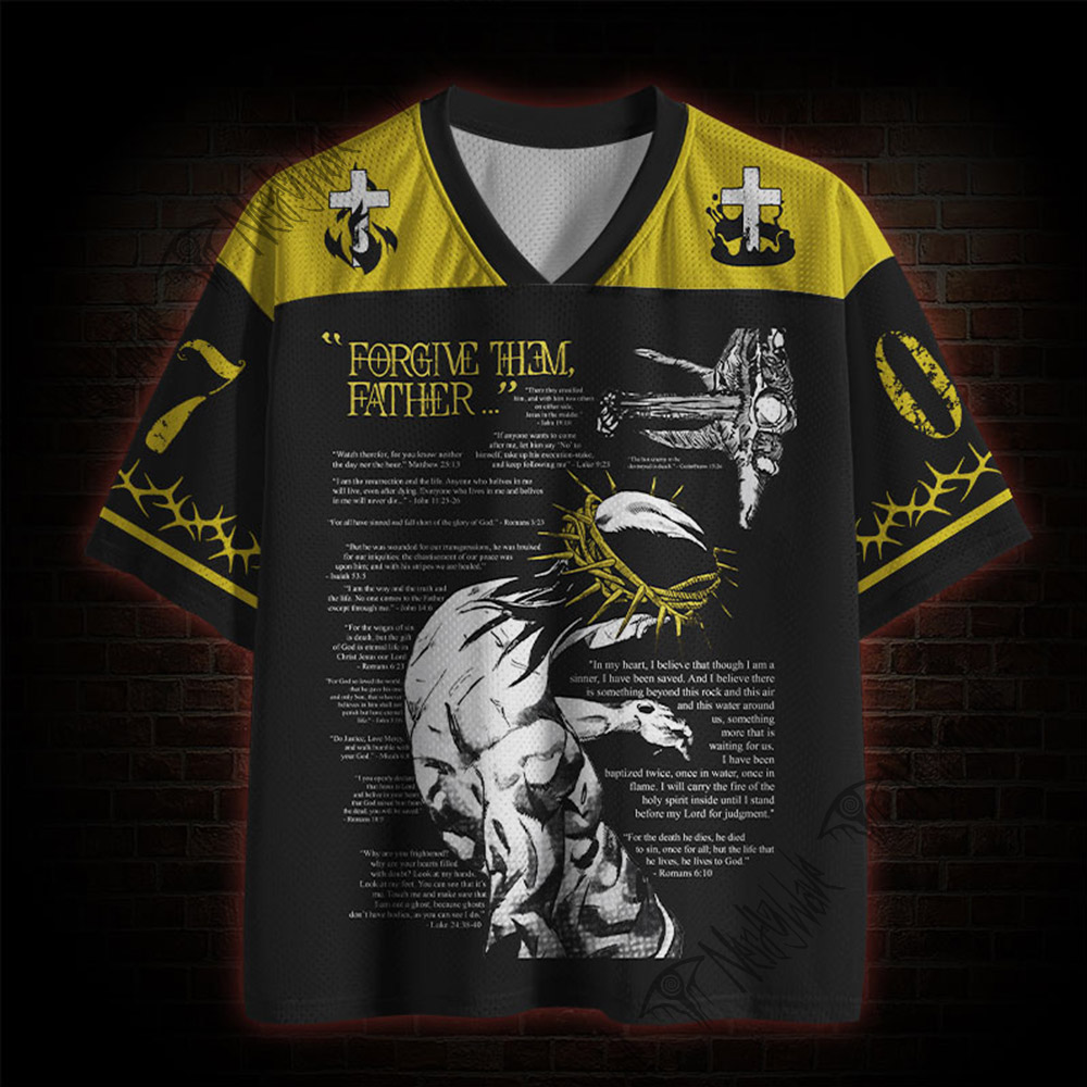 Forgive Them Father Mesh Jersey