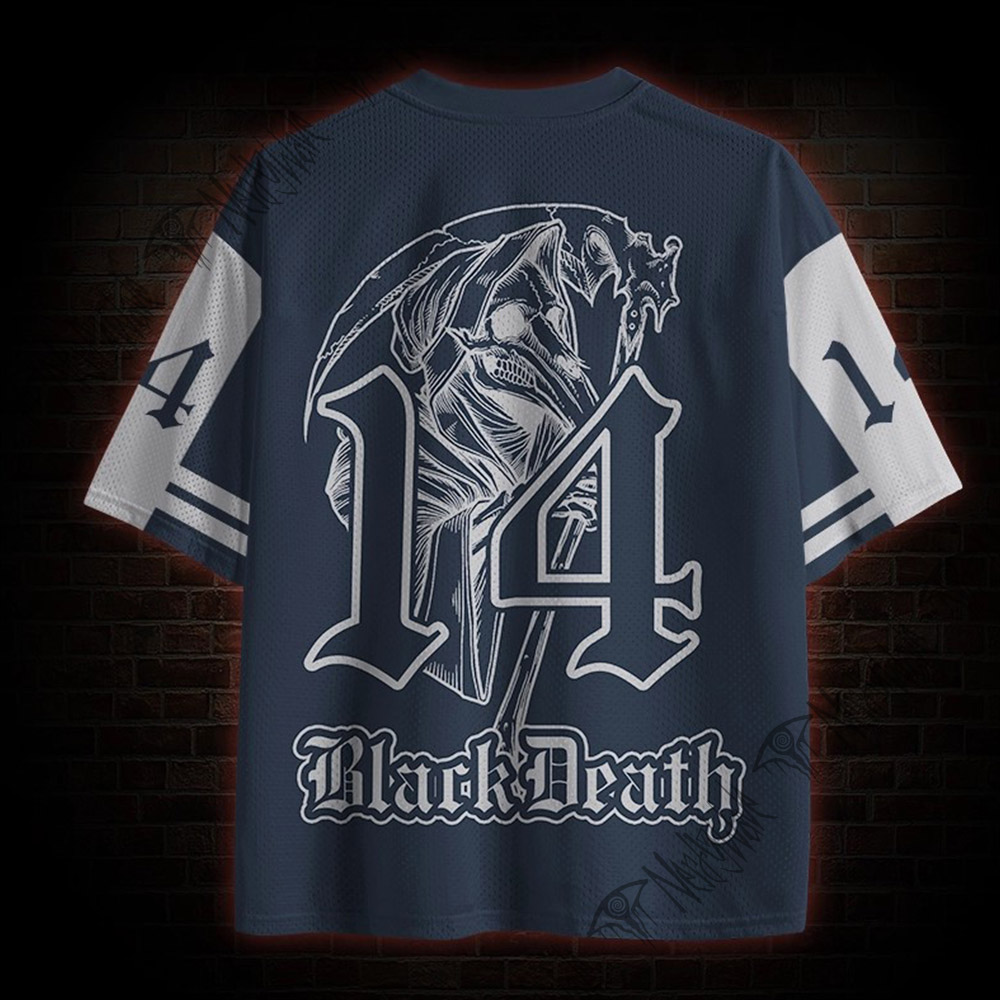 Black Death Mesh Jersey