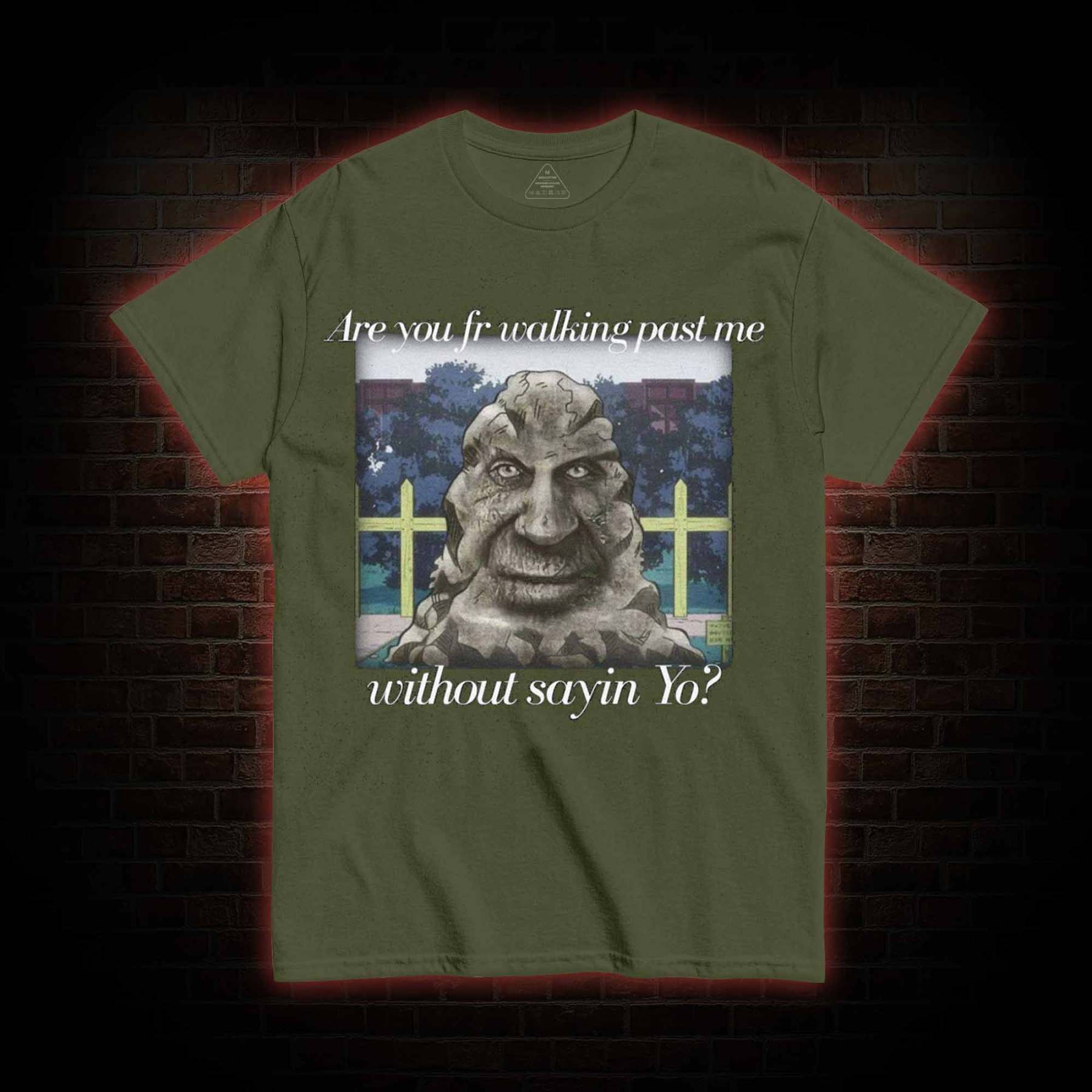 Yo Angelo Josuke Anime Meme T-shirt