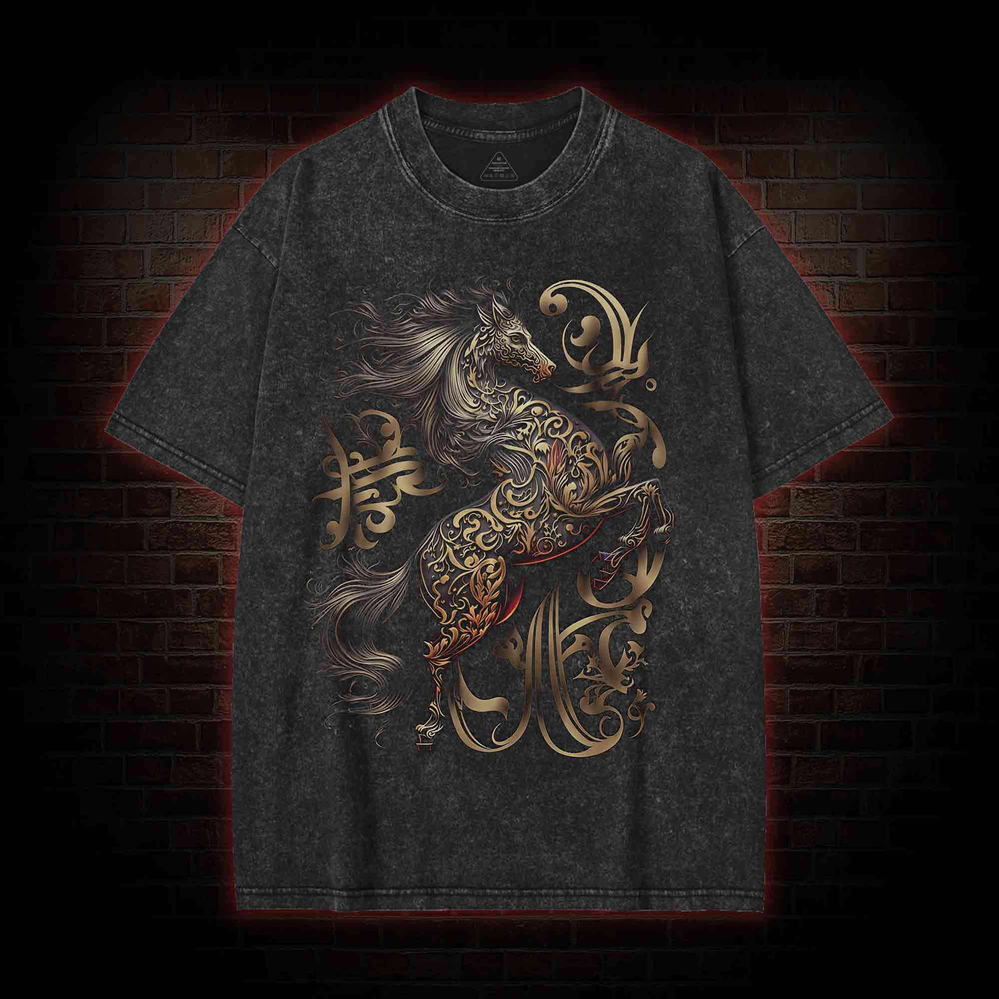 Year of the Horse Washed T-shirt