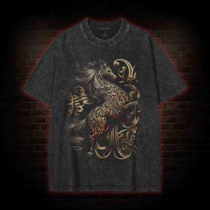 Year of the Horse Washed T-shirt