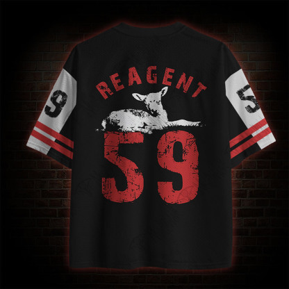 Spider Eye Lamb Mesh Jersey