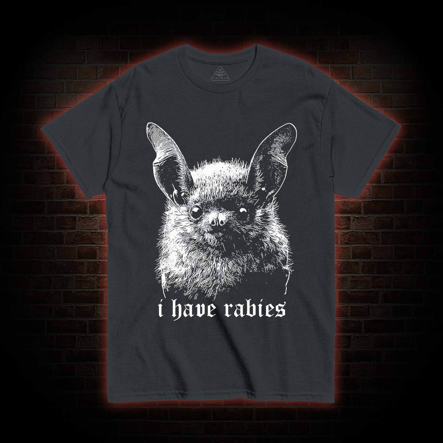 I Have Rabies Bat T-shirt