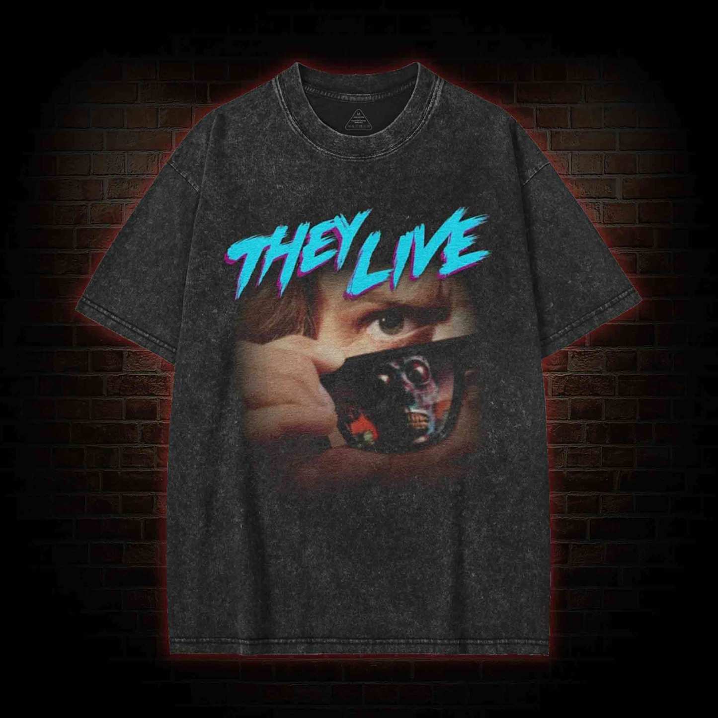 Alien Invasion Washed T-shirt