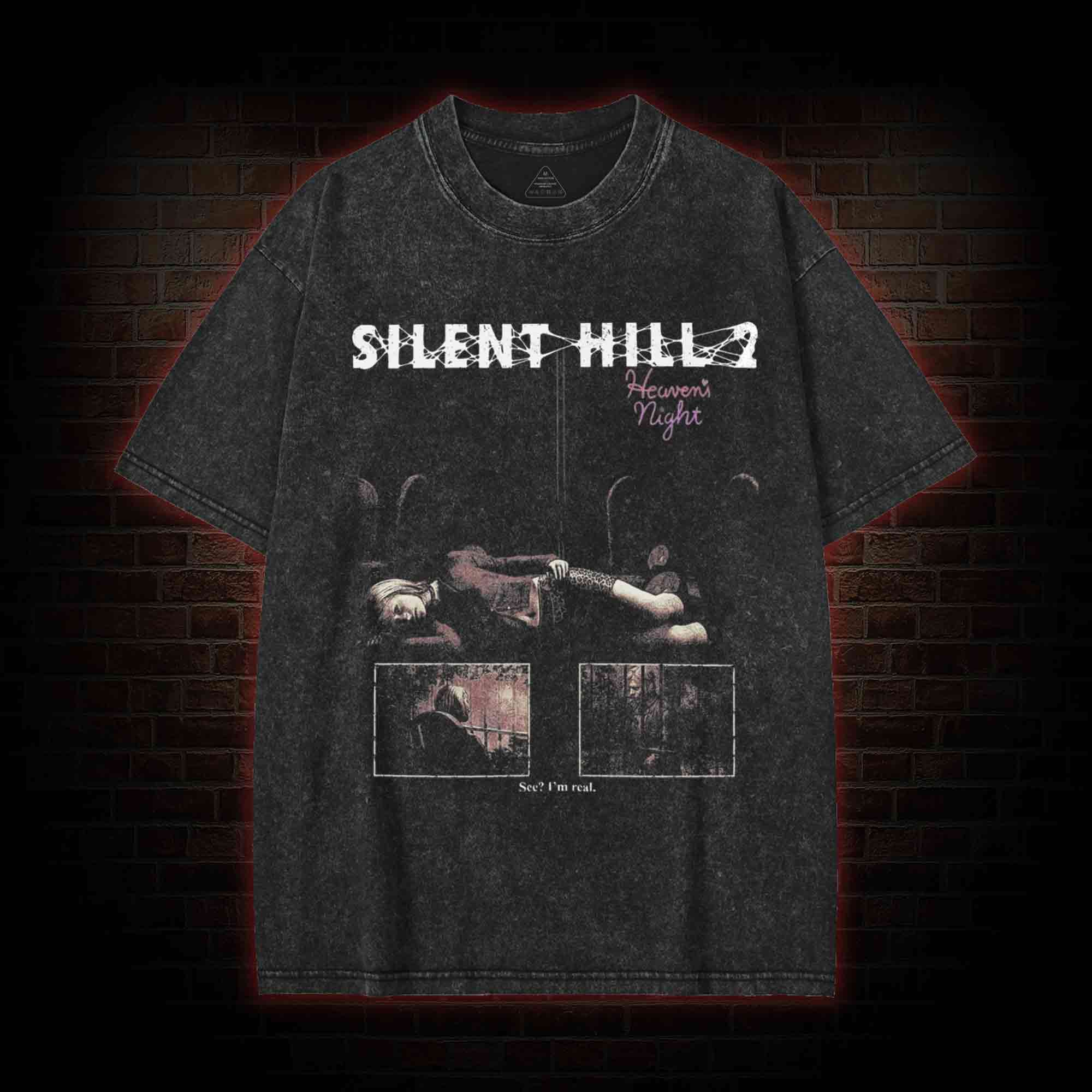 I'm Real! Washed T-shirt