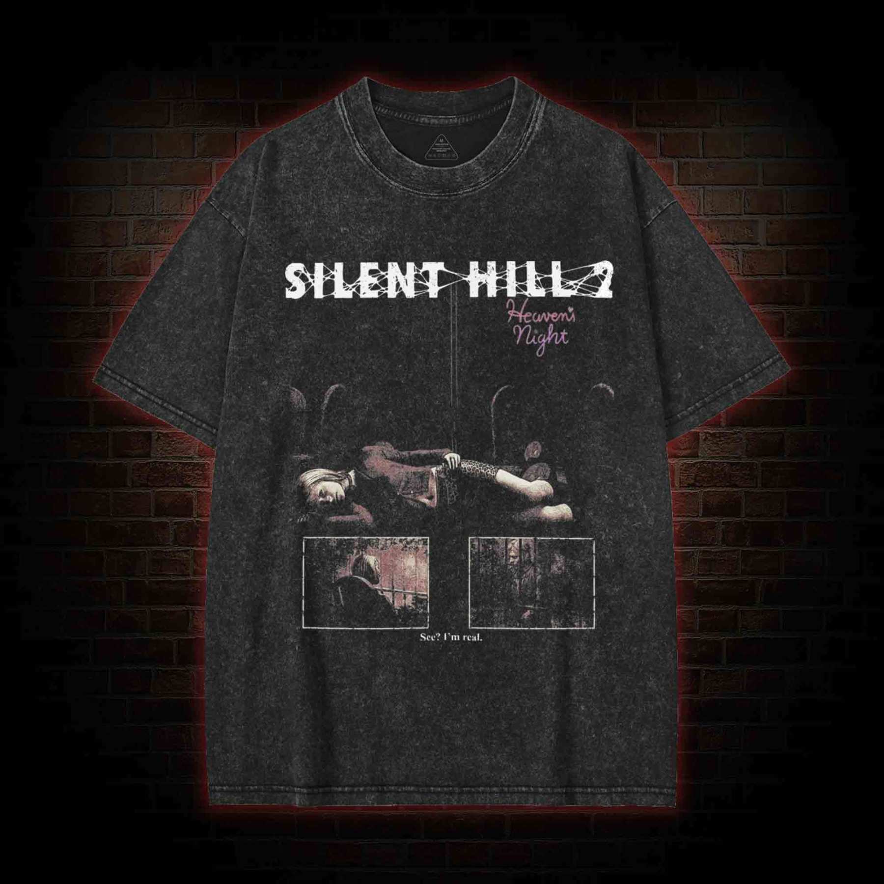 I'm Real! Washed T-shirt