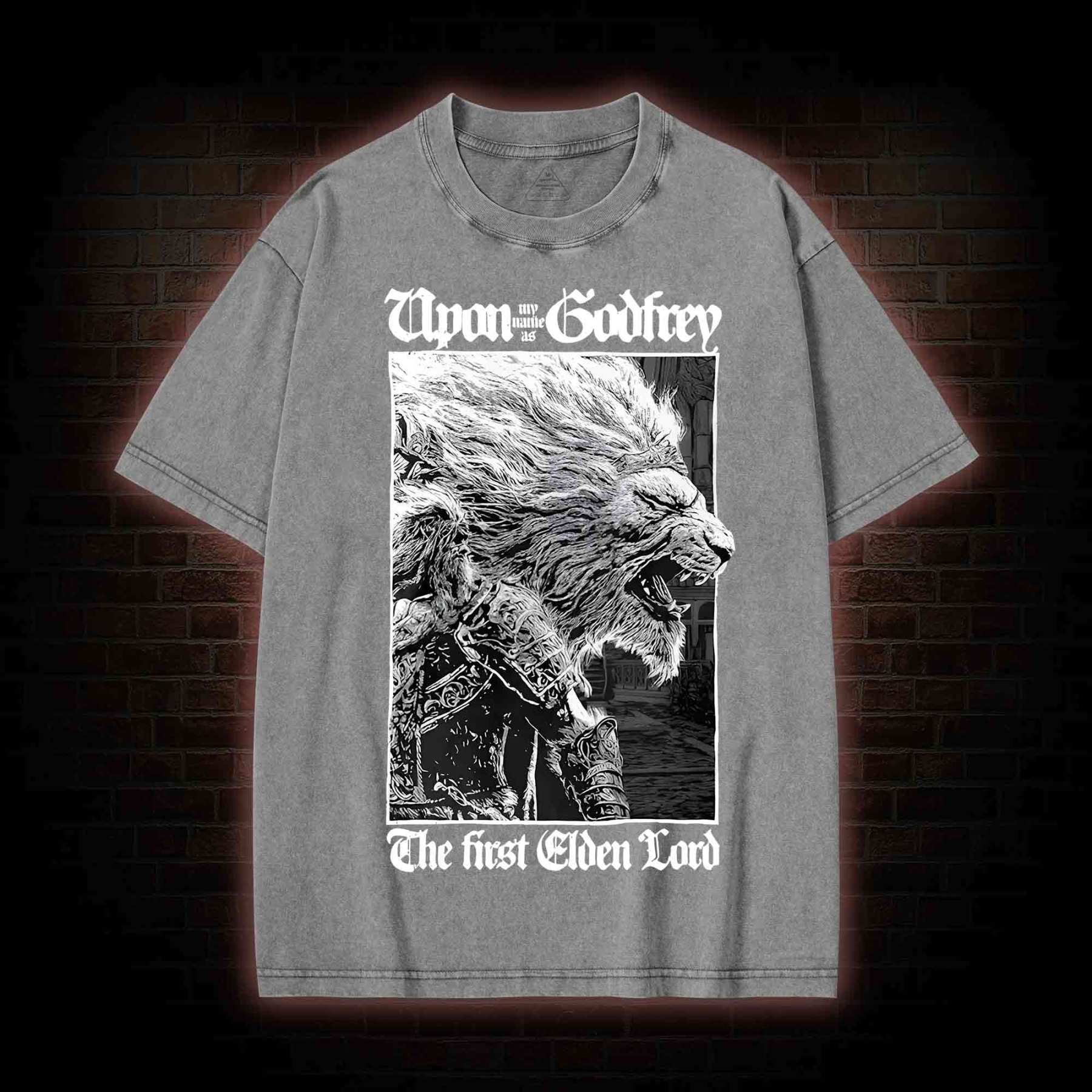 The First Elden Lord Washed T-shirt