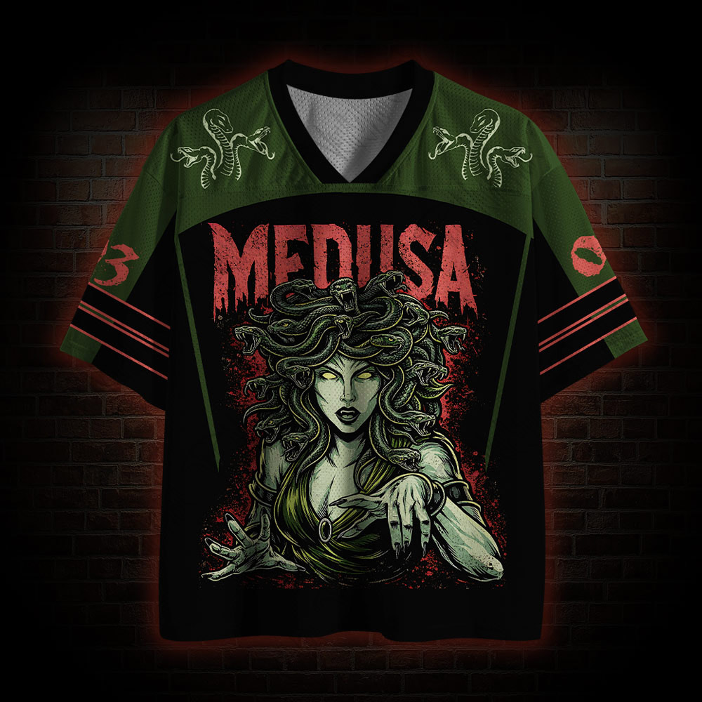 Cuesed Fate Gaze of Stone Mesh Jersey